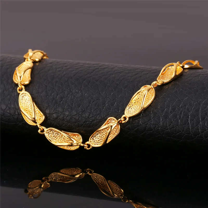 Женские вечерние ожерелья U7 подарочное ожерелье золотого цвета милые сандалии