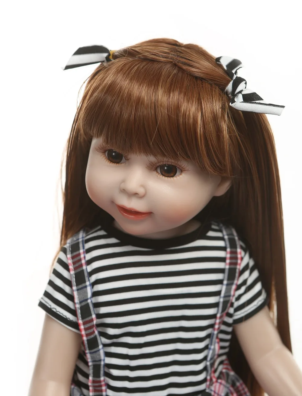 American princess doll 18 Inch 45cm full vinyl silicone reborn babies alive bebes menina bonecas kids toy gifts | Игрушки и хобби