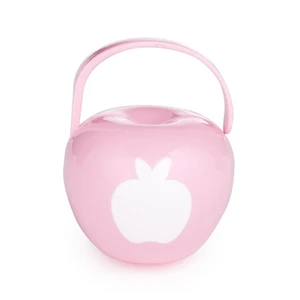 Дорожный Чехол для соски, портативный для малышей, в форме маленького яблока, с держателем контейнер для соски