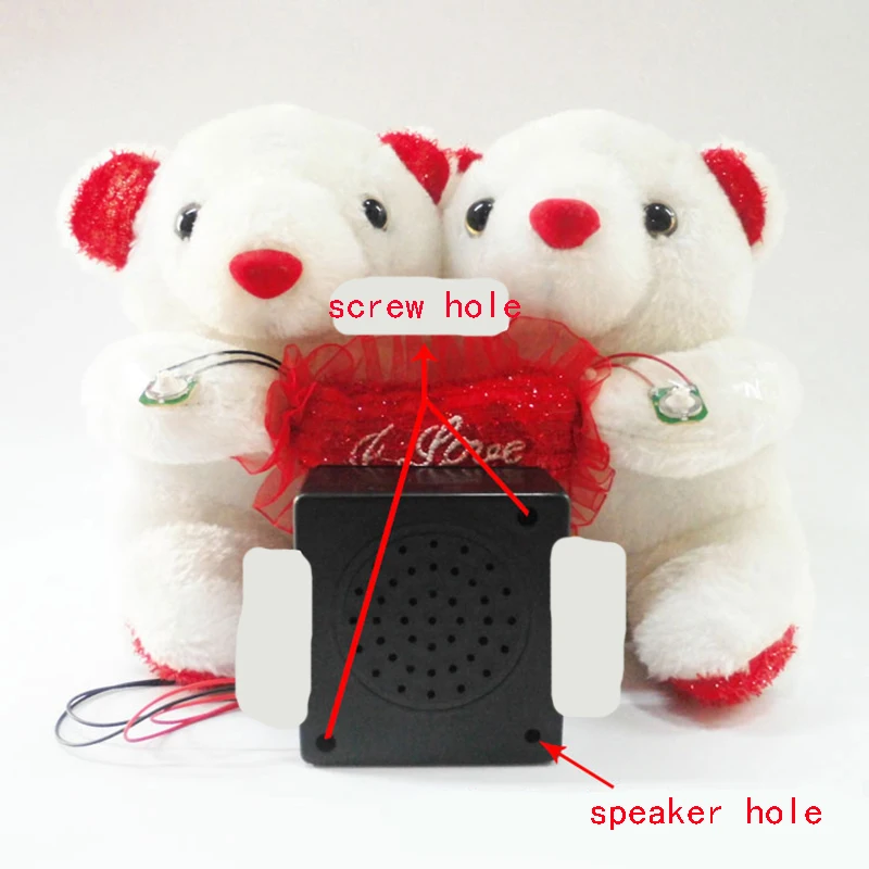 3 шт. устройство для записи плюшевых игрушек/коробка записывающего