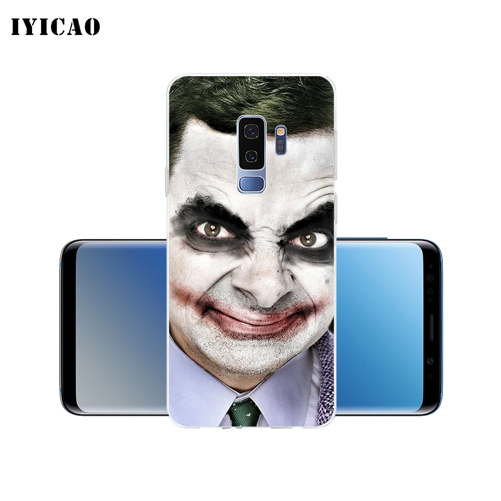 IYICAO Забавный Мягкий силиконовый чехол для телефона Mr Bean Samsung Galaxy S10e S10 S9 S8 Plus S7 Edge TPU