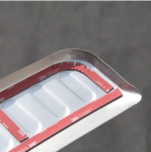 Защитная пластина для заднего бампера из нержавеющей стали отделка Land Rover Freelander 2