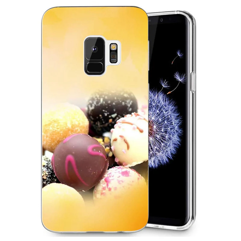 Для Samsung Galaxy S9 S9Plus S8 Plus S7 edge Note 8 A3 A5 2016 милый прозрачный мягкий силиконовый чехол из