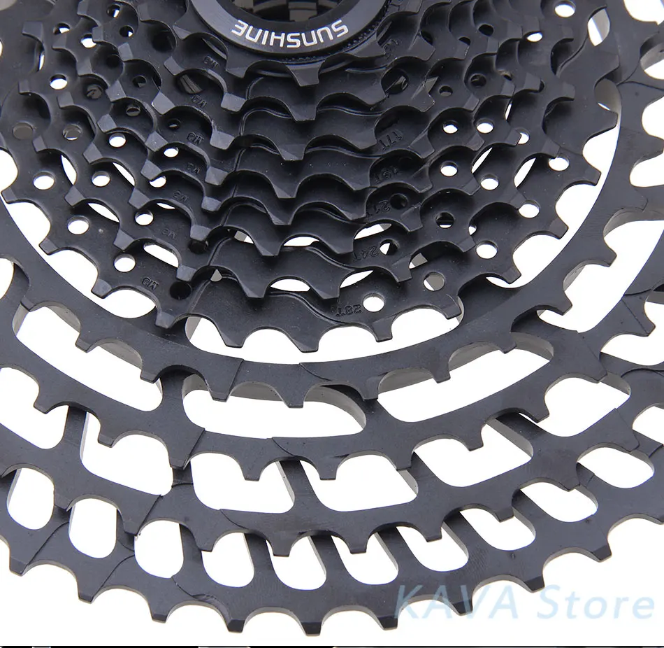 Солнечный свет 10/11/12 Скорость сверхлегкий MTB велосипеда колеса 50 T/T 52/46 T велосипед кассета широкий соотношение горный велосипед запчасти для shimano
