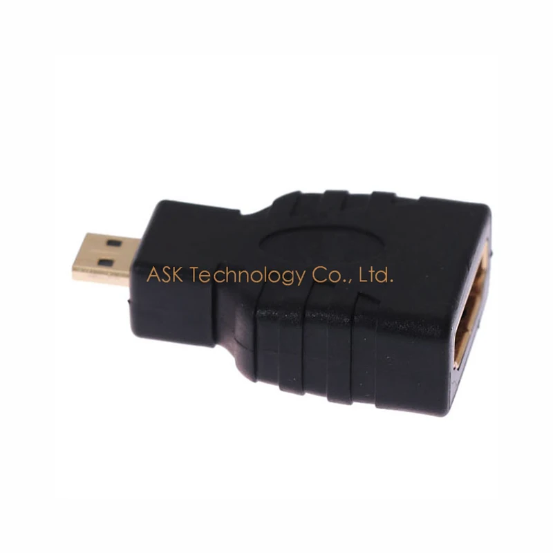AIXXCO 5 шт. HDMI Женский к Micro HDMI к HDMI Кабельный адаптер-переходник Позолоченный разъем HD ТВ камера hdmi адаптер
