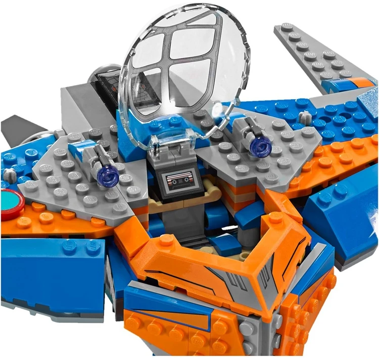 Bela 10748 Super Heroes The Milano vs. Abilisk Aircraft Building Block Brick Toys Compatible with Legoings Marvel 76081 | Игрушки и