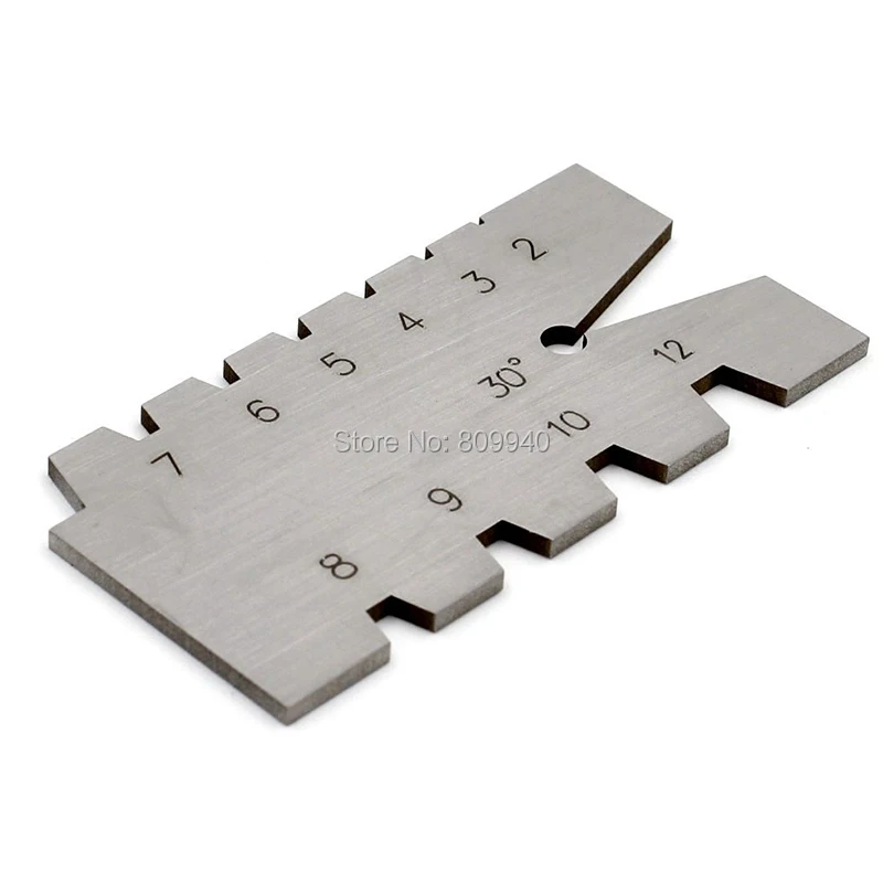 Измеритель резьбы с резьбой на 30 градусов|gauge millimeters|tool checkgauge wheel |