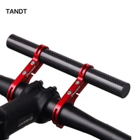 bicycle handlebars road bike mountain bike handlebars mobile phone flashlight bracket bicycle extender bicycle accessories