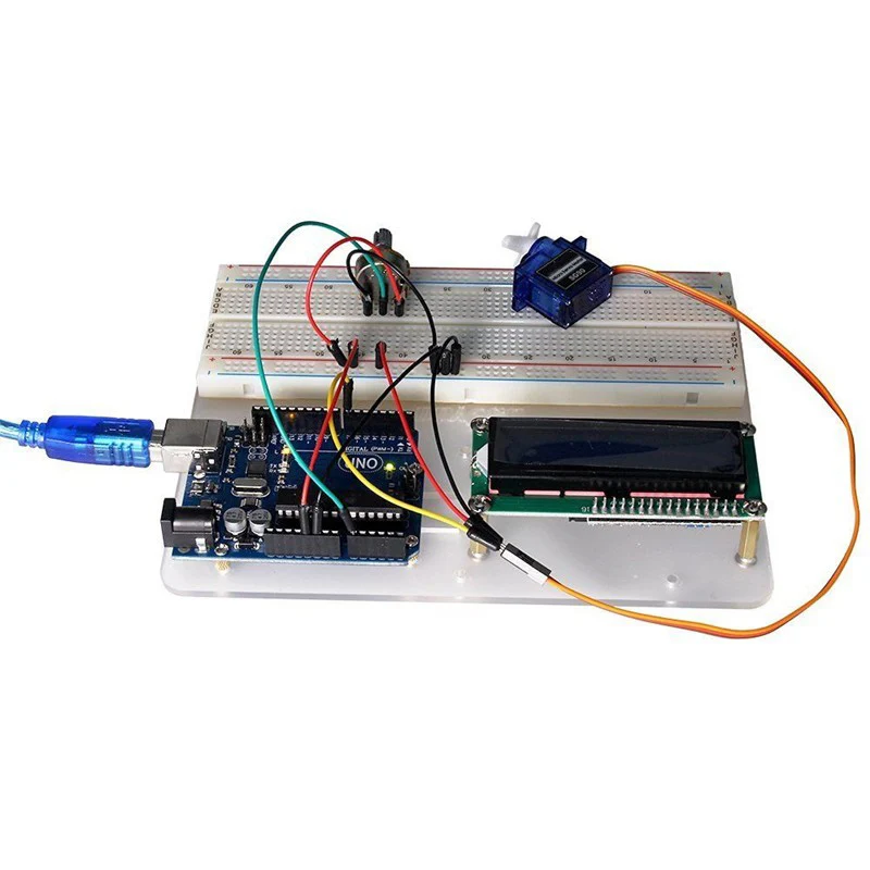 Стартовый набор для Arduino UNO R3 с ЖК дисплеем 1602 R3|Интегральные схемы| |