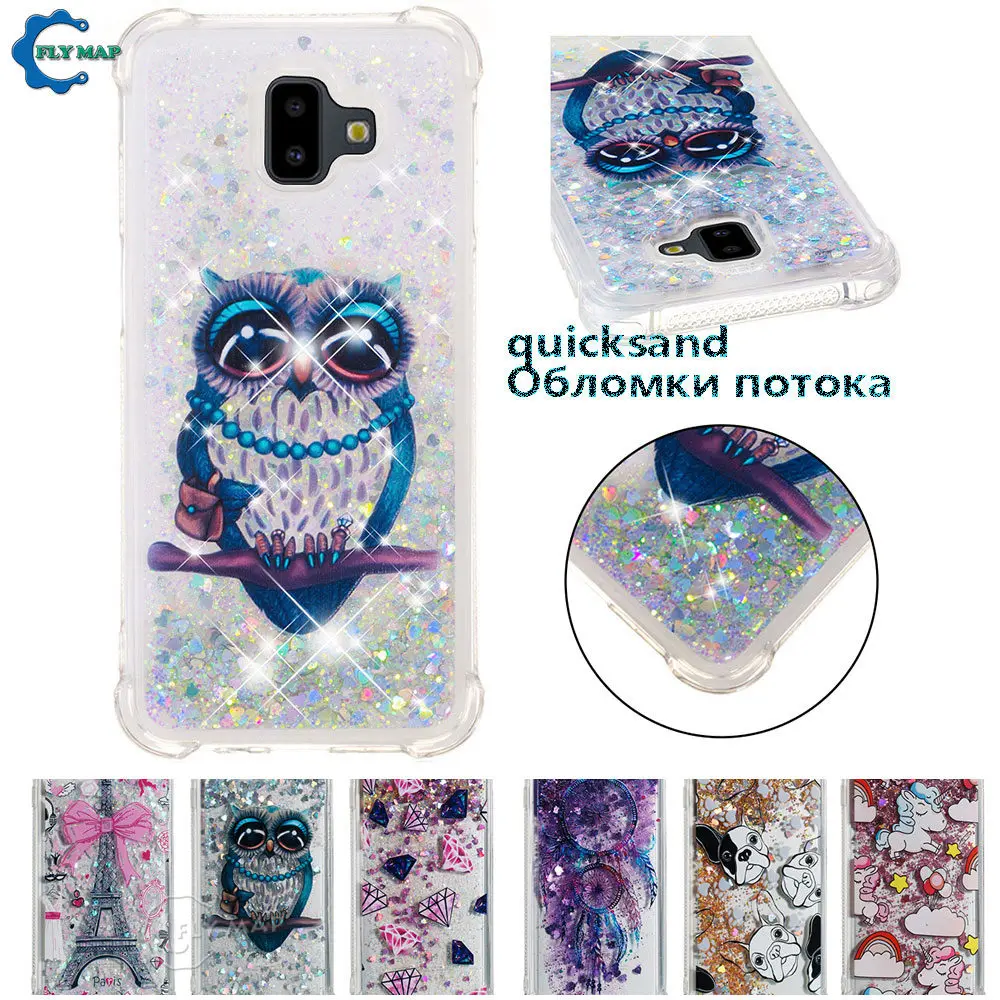 Чехол с изображением единорога совы для Samsung Galaxy J6 Plus SM-J610F SM-J610FN/DS SM J610F J610FN/DS
