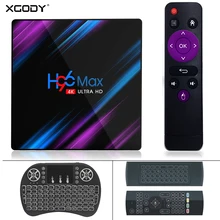 Приставка Смарт ТВ XGODY H96 MAX Android 9 0 четырехъядерный процессор RK3318 4