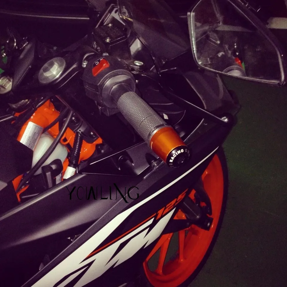 Для 22 мм 8 цветов универсальные ручки двигателя противовес для Kawasaki ninja zx6r zx9r zx12r