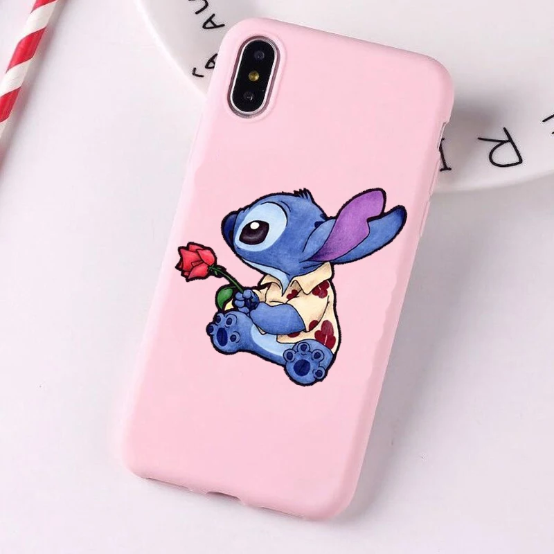 Милый чехол для телефона с рисунком стежка для iPhone 11, 11Pro, 6, 6 S, 7, 8 Plus, X, чехол, мягкая задняя крышка из ТПУ для iPhone XS MAX, XR, XS, чехол, Fundas