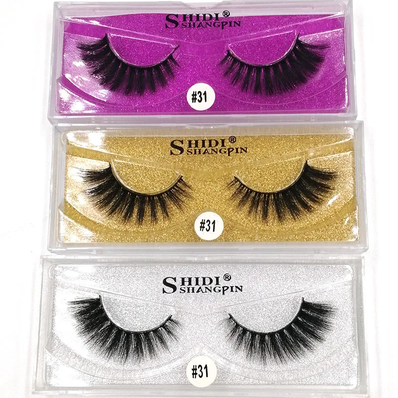 Норковые ресницы натуральные накладные 3D норковые макияж Мягкие Накладные для