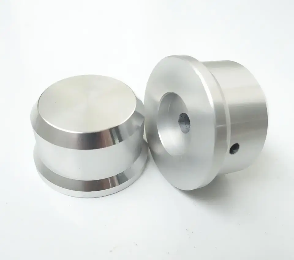 

Amplifier chassis accessories ys067 Aluminum Knob Black Silver Diameter 38mm High 22mm