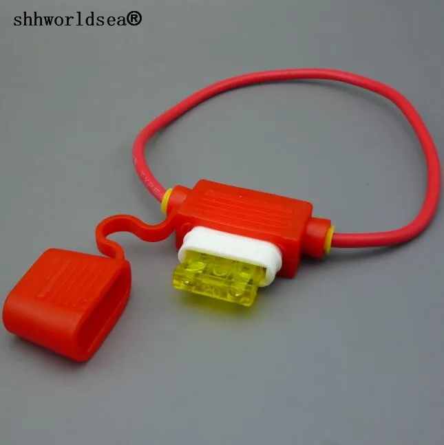 Shhworldsea 40 комплект 14AWG автомобильный предохранитель с средним лезвием
