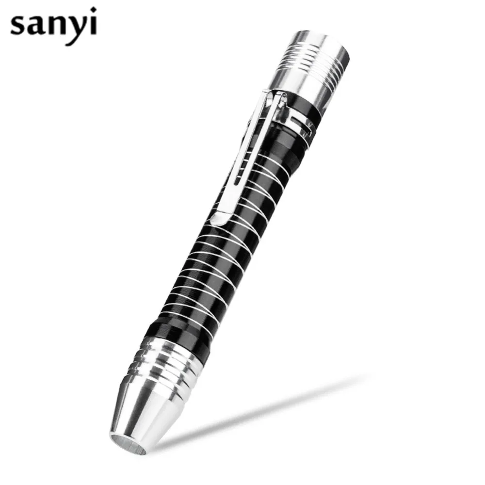 Водонепроницаемый светодиодный мини фонарик фонарь с креплением 300 лм 2