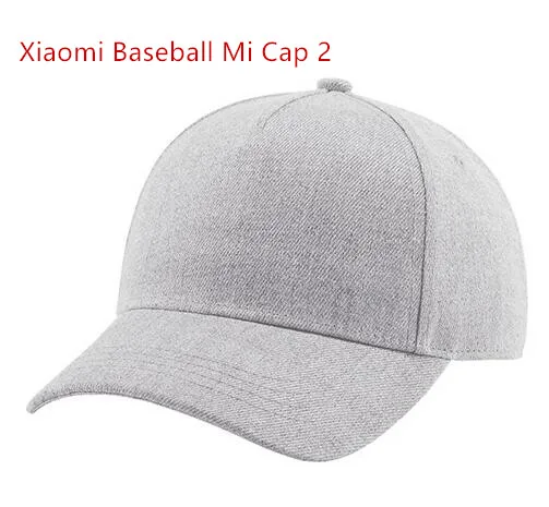 grey version 2 Бейсболка Xiaomi Mijia, поглощающая пот, светоотражающая бейсболка, унисекс, дизайн, регулируемый дизайн, модный аксессуар для умного дома - Цвет: grey version 2