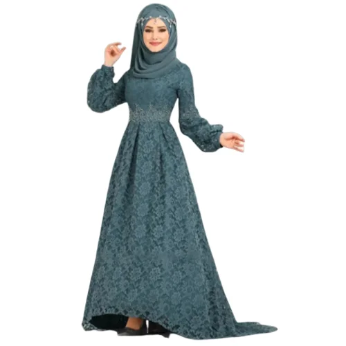Женское длинное платье abaya элегантные модные S 5XL большого размера