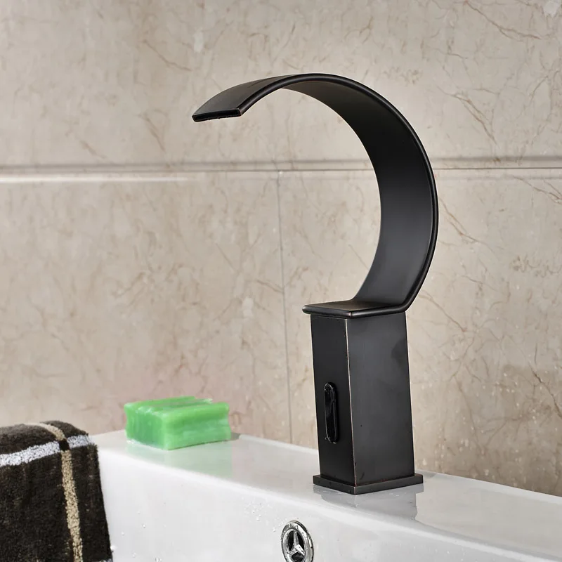 Крепление на бортике Водопад для ванной комнаты Автоматическая Бесконтактный