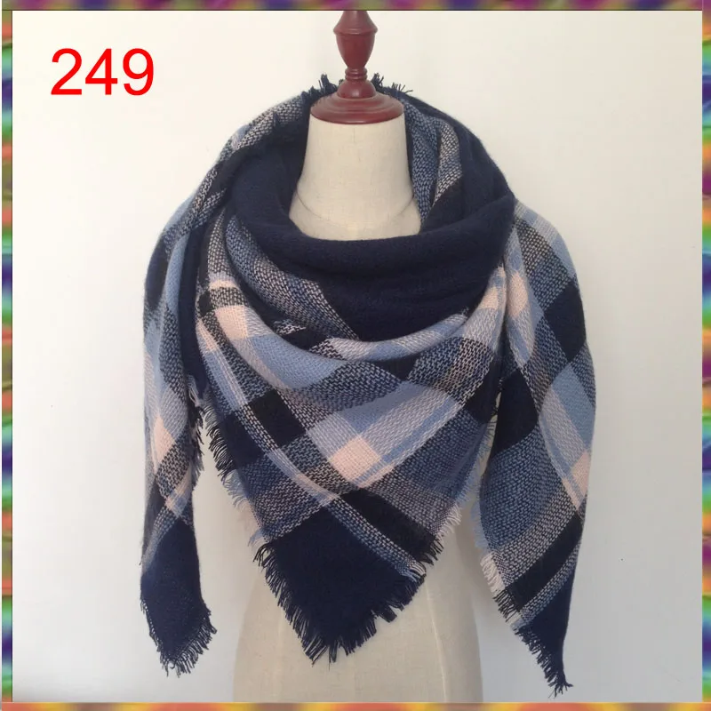 Женские туфли клетчатый шарф уютный негабаритных Тартан с кисточками модная