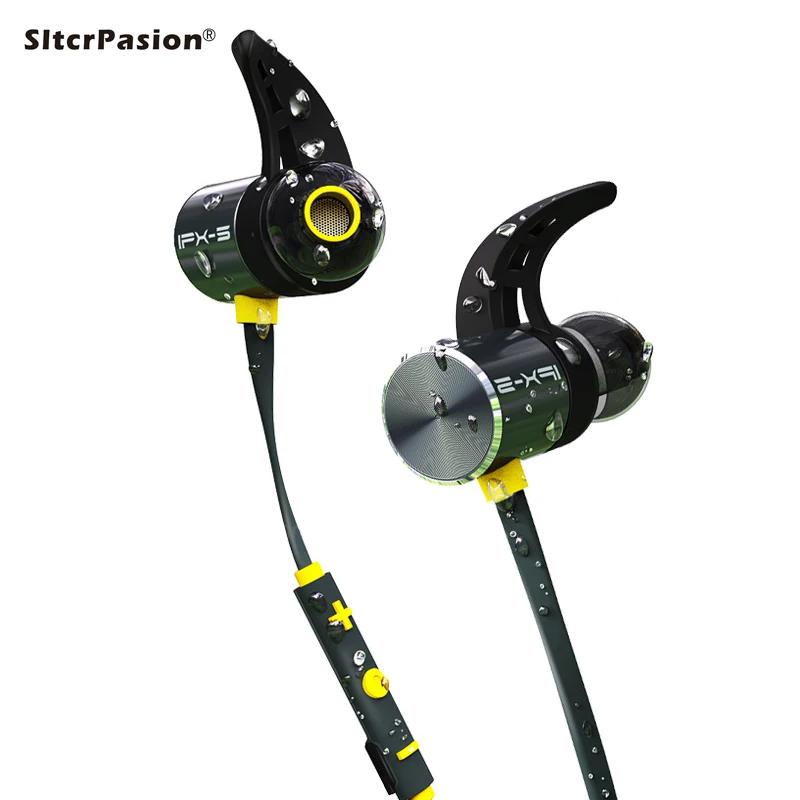 SltcrPasion Магнитный IPX5 Водонепроницаемый Fone de Ouvido Bluetooth наушники Mic Bass Sport Kulaklik Auriculares