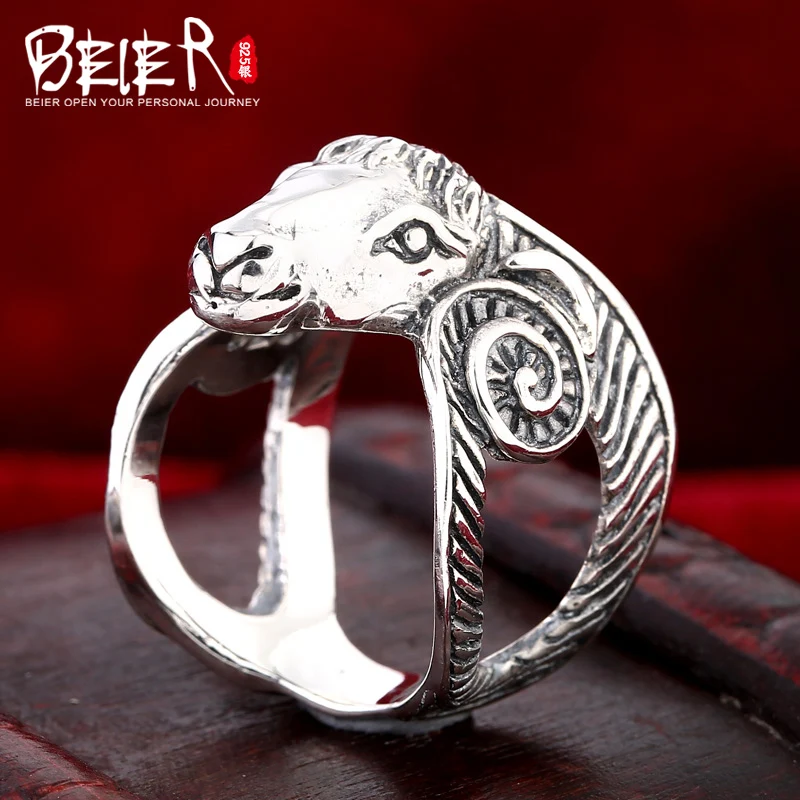 Мужское кольцо с овечьей шерстью Beier украшение в виде животного модель D1037 2015 |