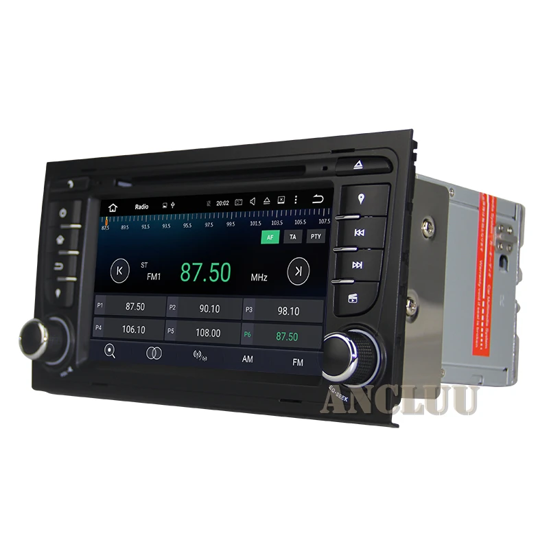 Android 9 0 2G RAM автомобильный DVD для Audi A4 B6 B7 S4 2002 2003 2004 2005 2006 2007 2008 Радио gps Навигация