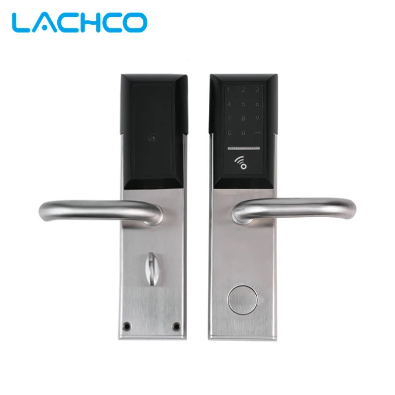 Замок дверной LACHCO L18026AP для смартфона электронный смарт замок с клавиатурой кодом