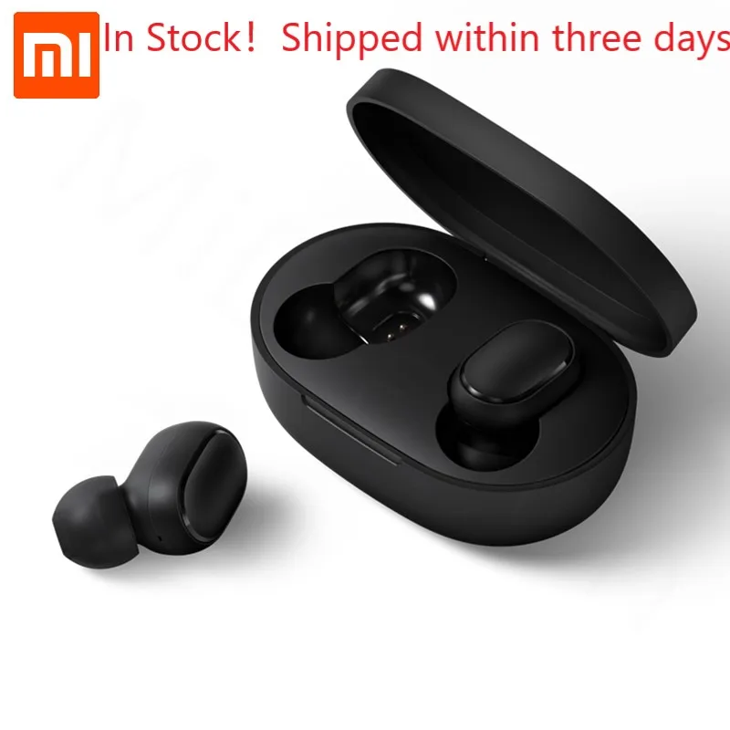 Xiaomi Redmi AirDots True Беспроводные bluetooth 5,0 наушники DSP активная шумоподавление гарнитура с микрофоном наушники