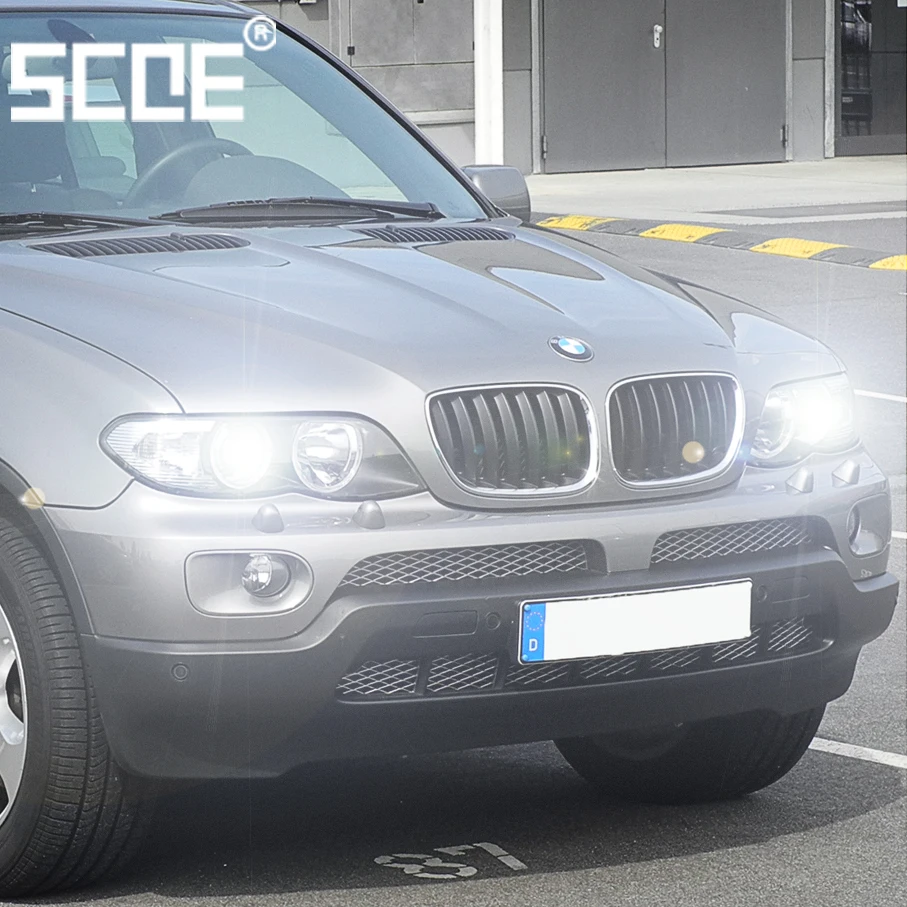 2 шт. автомобисветильник галогенные лампы для bmw X5(E53)(E70) SCOE|headlight car|car lightauto car |
