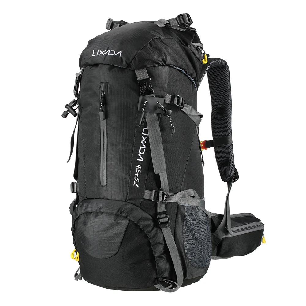 Lixada 50L походные уличные сумки, дорожный рюкзак для альпинизма, походная сумка, рюкзак с дождевиком