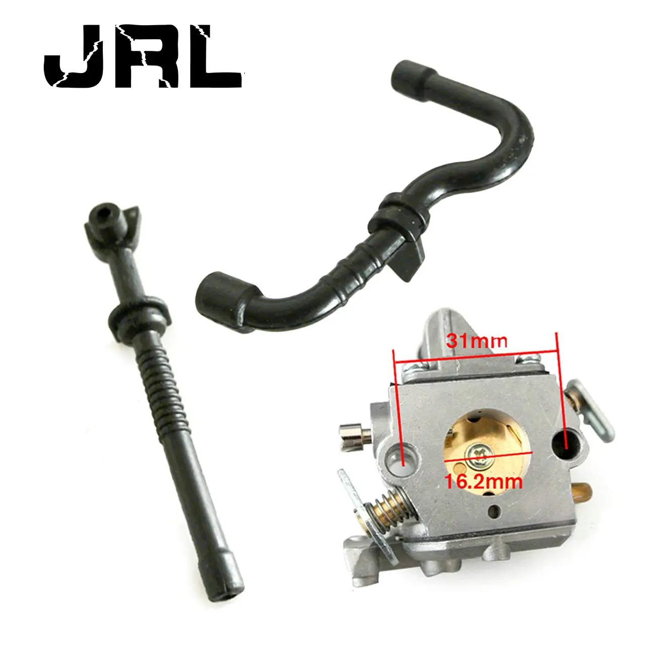 

Carburetor & Fuel Pipe For Stihl 017 018 MS170 MS180 Chainsaw Zama Carb