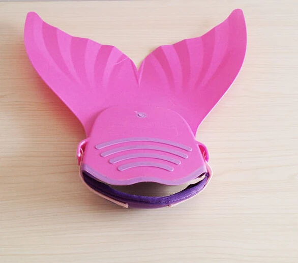 Ласты-Моноласты для девочек регулируемые хвост русалки подводное плавание