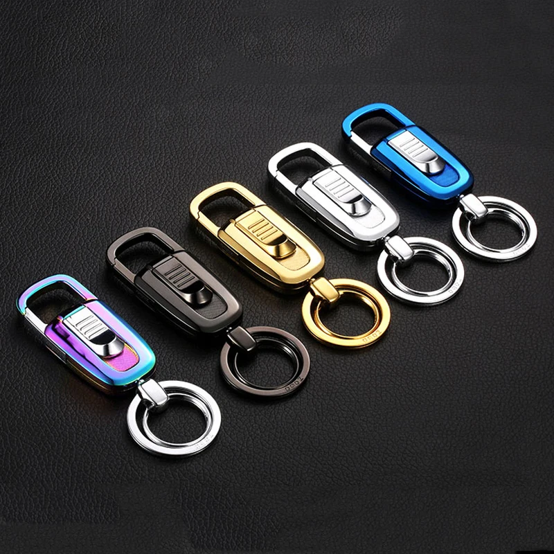 Автомобильные брелки брелок из цинкового сплава простой для Kia Rio BMW Toyota Mercedes Ford