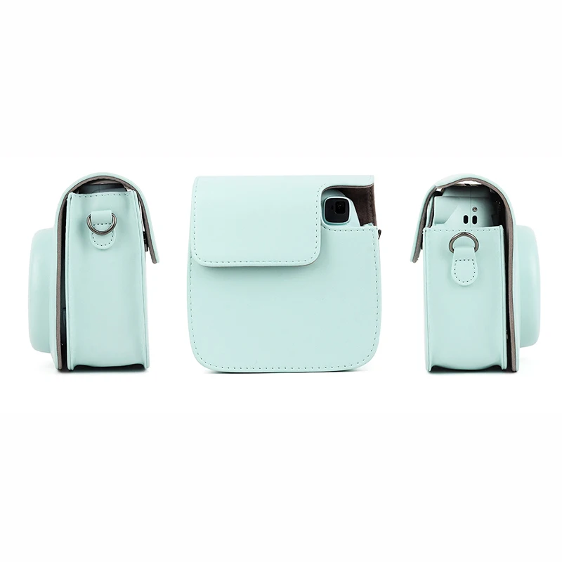 Сумка для камеры в стиле ретро из искусственной кожи Защитная пленка Polaroid Fuji Fujifilm