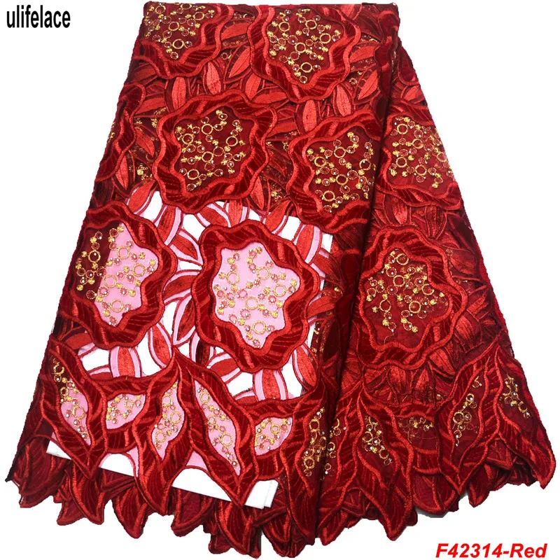 Высококачественное кружевное платье ручной работы из органзы с бархатной