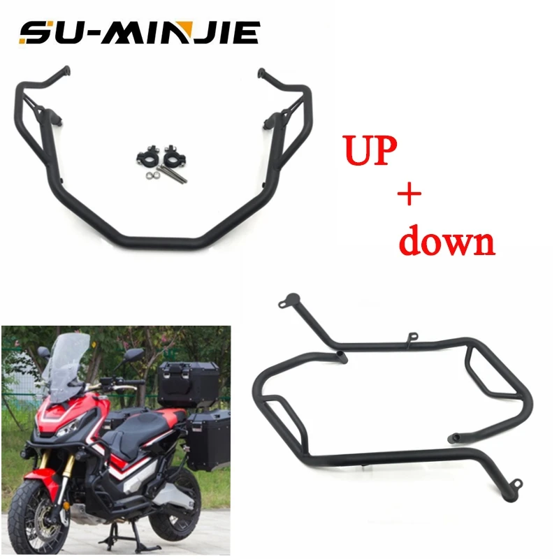 SUMINJIECrash брусья для шоссе капота двигателя задняя крышка HONDA X-ADV X ADV XADV 750 2017-2018