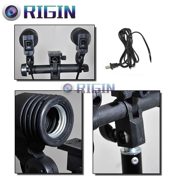 Профессиональный непрерывный свет двойной источник для E27 модель лампы: LH-02