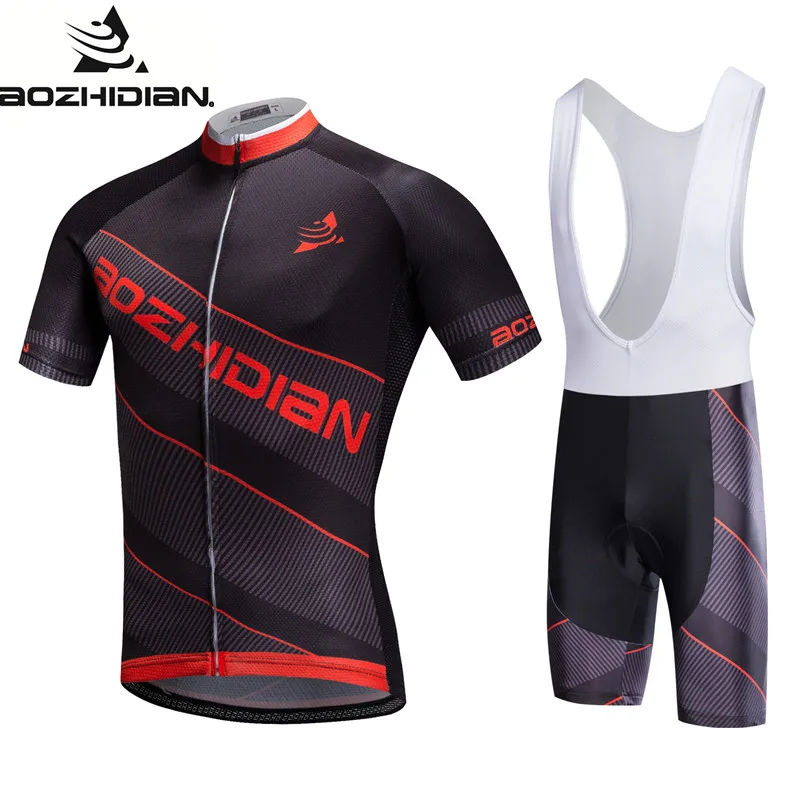 2017 AZD37 летние шорты рукавами Vélo комплект Для мужчин Ropa Ciclismo Pro Team катания на