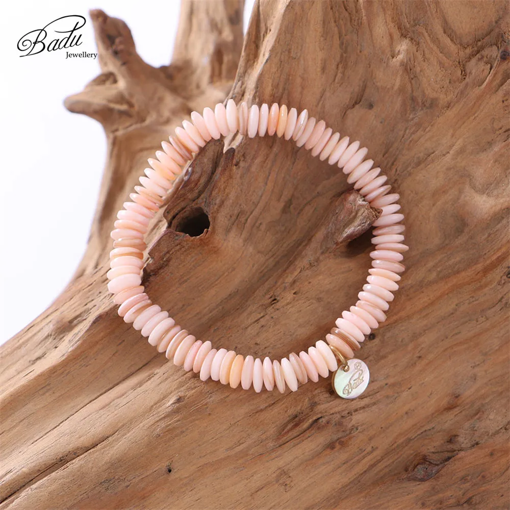 Badu браслеты с зелеными бусинами Очаровательные летние украшения браслет для