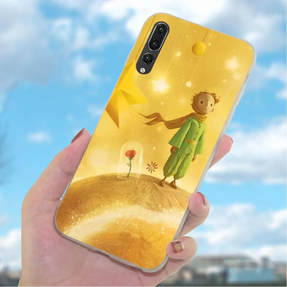 Мягкий ТПУ чехол для телефона с изображением Маленького принца лисы Huawei Honor 6A 10 8 9