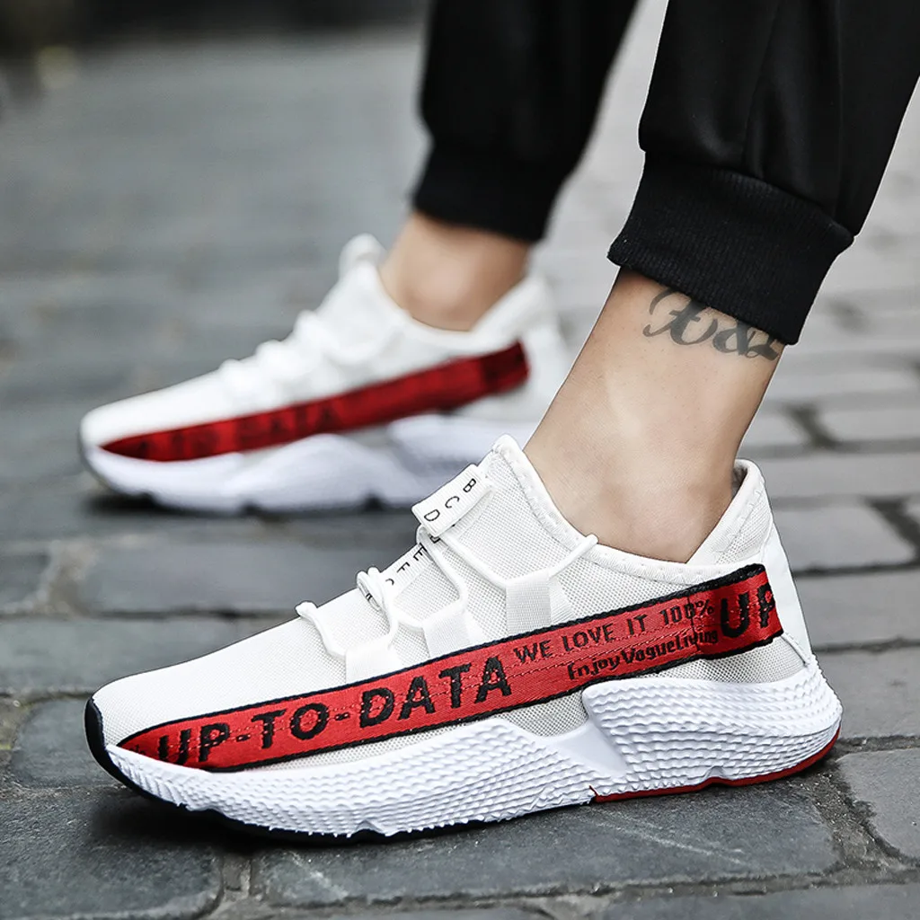 Men's Casual Shoes Wild Fashionable Sneakers Mesh Breathable Movement | Обувь