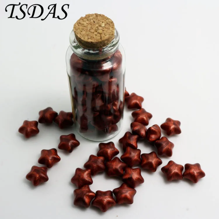 Старинные восковые штампы в форме счастливой звезды воск бутылках гранулы