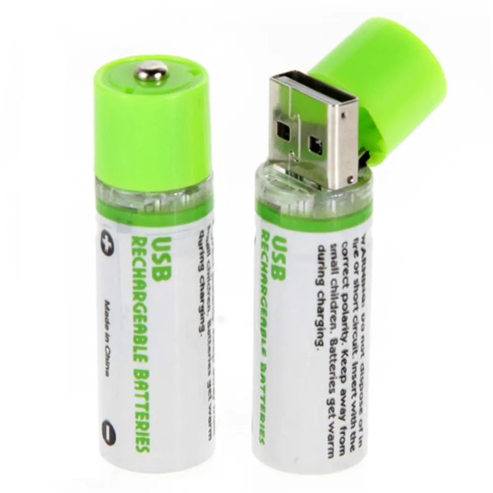 SCLS 2 шт USB Батарея 1 V 1450mAh Ni-MH ячеек аккумуляторная батарея (зеленый) | Электроника