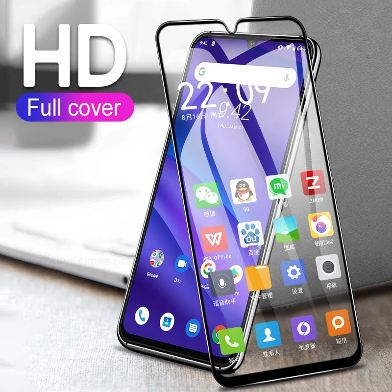 3 упаковки полное закаленное стекло для UMIDIGI A5 PRO защита экрана Umi Pro 6 ''полное