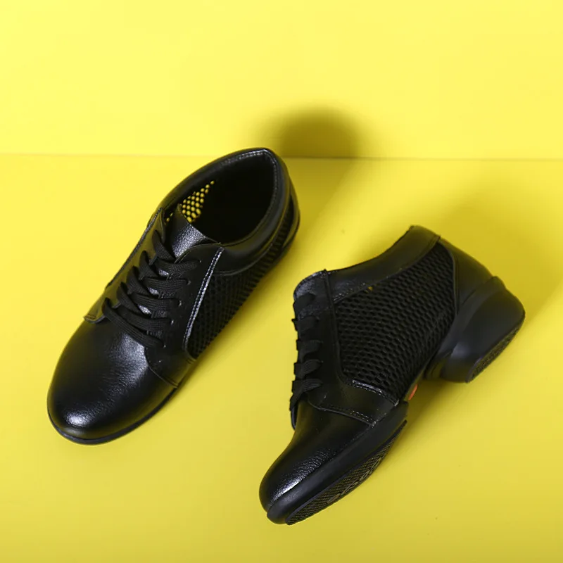 Сетчатые женские кроссовки для танцев дышащая спортивная обувь с мягкой