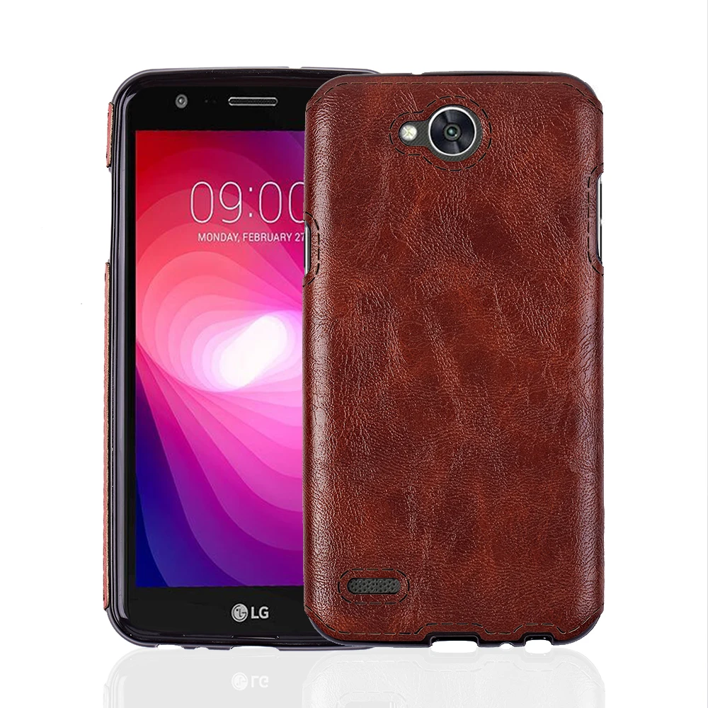 Чехол для LG X power 2 X500 5 дюймов мягкий ТПУ + искусственная кожа силиконовый чехол power2