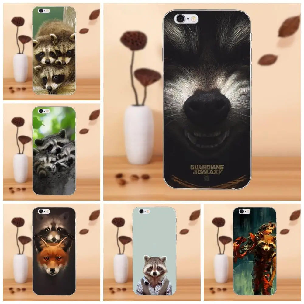 Реактивный енот для Huawei Mate 7 8 9 10 P7 P8 P9 P10 P20 Lite Plus Pro GR5 P Smart 2017 Мягкие TPU Mobile