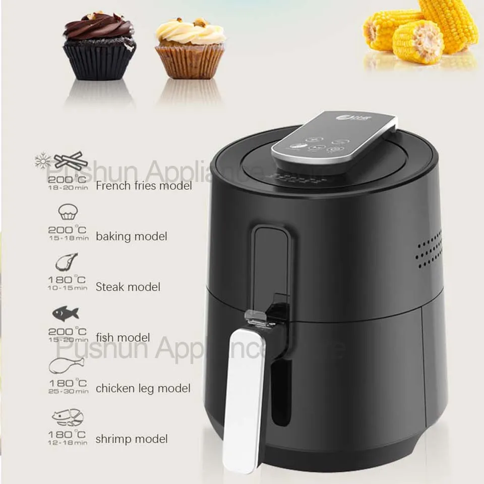3.6л электрическая воздушная фритюрница Бытовая умная для жарки куриное яйцо